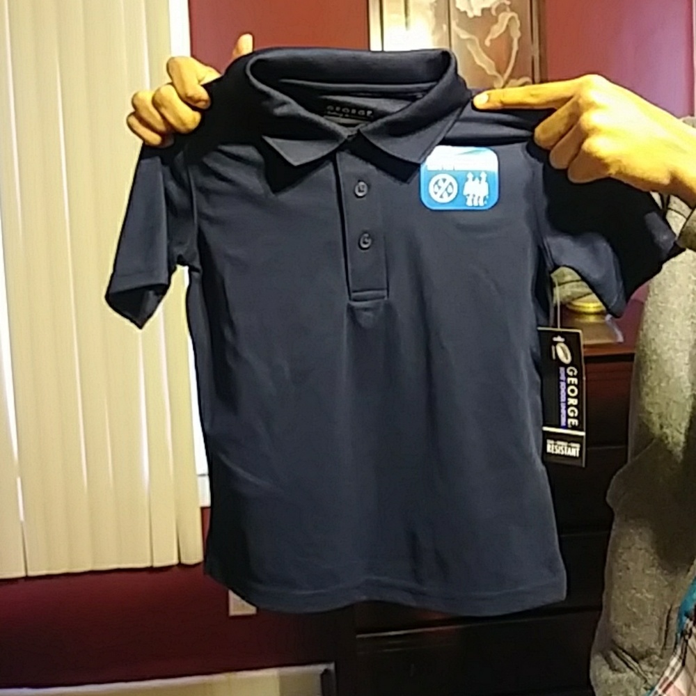 Blue polo